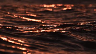 Waves sea glare 4k wallpaper