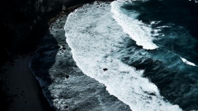 Waves sea water h 4k wallpaper