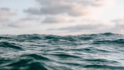 Waves surface water 4k wallpaper