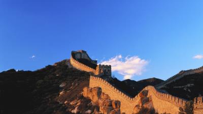 wall of china china architecture landmark 4k wallpaper