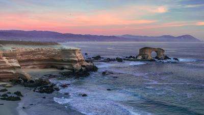 Arch rocks sea 4k wallpaper