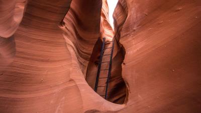 Cave canyon hole 4k wallpaper