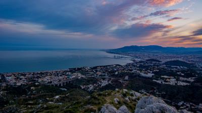 City coast sea picture 4k wallpaper