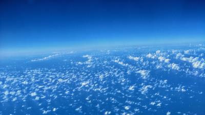 Clouds atmosphere troposphere 4k wallpaper