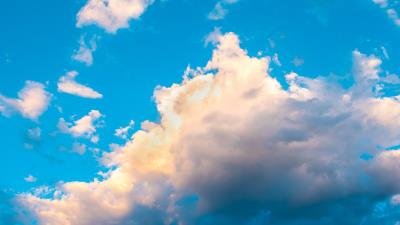 Clouds sky day 4k wallpaper