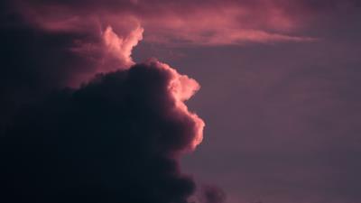Clouds sky dusk image 4k wallpaper