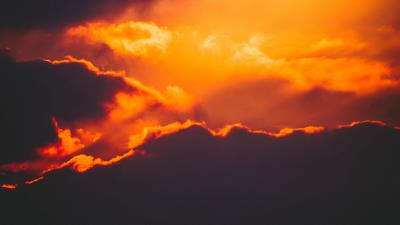 Clouds sky light 4k wallpaper