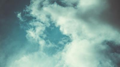 Clouds sky overcast im 4k wallpaper