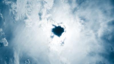 Clouds sky porous picture 4k wallpaper