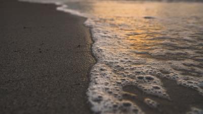 Coast sea sand img 4k wallpaper