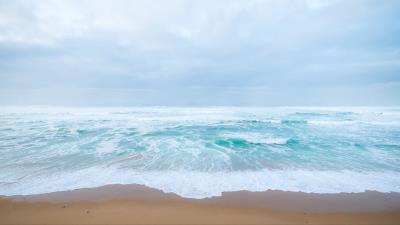 Coast sea sand pic 4k wallpaper