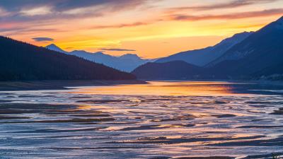 Coast water hills 4k wallpaper