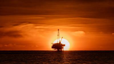 Construction sunset sun 4k wallpaper