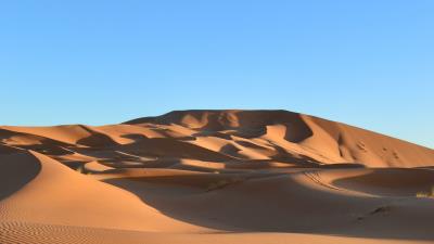 Desert sand traces image 4k wallpaper
