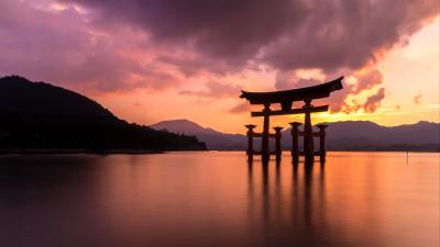 Gate china sea 4k wallpaper