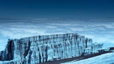 Ice frozen snow 4k wallpaper