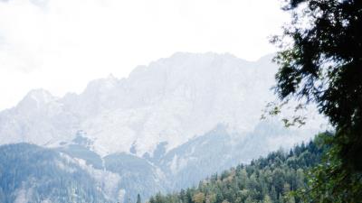 Lake mountains rocks ph 4k wallpaper