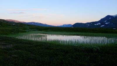 Lake mountains valley image 4k wallpaper