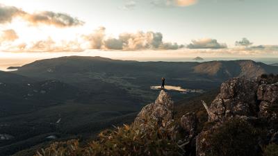 Lonely loneliness rock 4k wallpaper