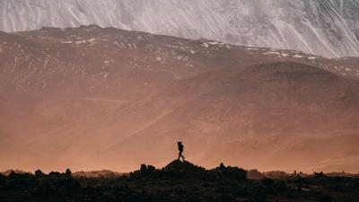 Lonely loneliness silhouette 4k wallpaper