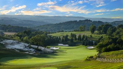 Meadow forest hills 4k wallpaper