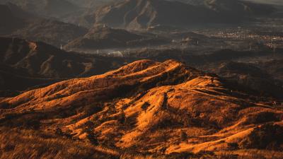 Mountains hills fog picture 4k wallpaper