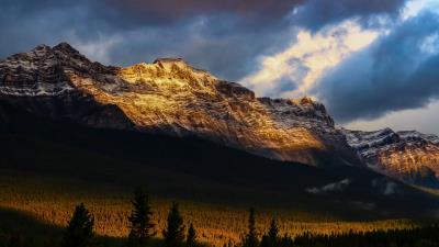 Mountains peaks rock 4k wallpaper