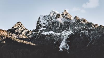 Mountains peaks snowy ph 4k wallpaper