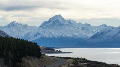Mountains road winding image 4k wallpaper
