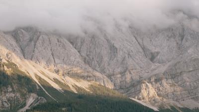 Mountains rocks forest pic 4k wallpaper