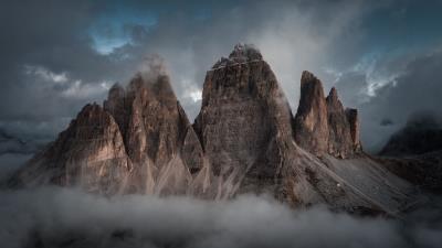 Mountains rocks peaks im 4k wallpaper