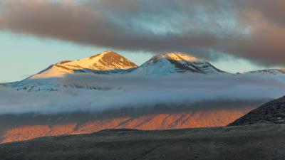 Mountains rocks peaks mn 4k wallpaper