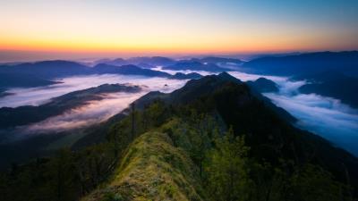 Mountains rocks peaks pc 4k wallpaper