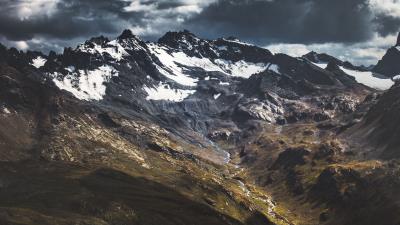 Mountains rocks peaks ph 4k wallpaper