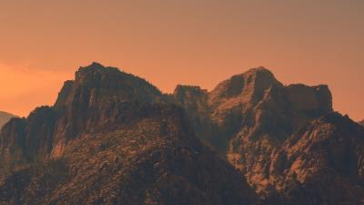 Mountains rocks peaks pi 4k wallpaper