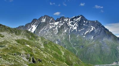 Mountains rocks peaks pic 4k wallpaper