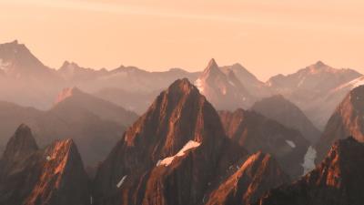Mountains rocks peaks wa 4k wallpaper