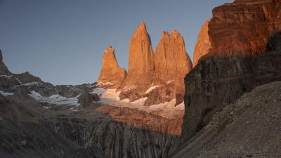 Mountains rocks peaks 4k wallpaper