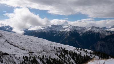 Mountains rocks slope image 4k wallpaper