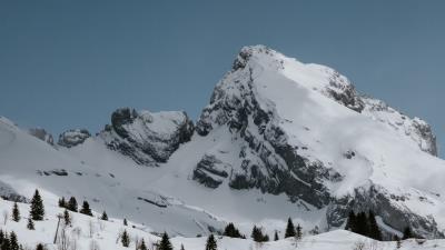 Mountains rocks snow wa 4k wallpaper