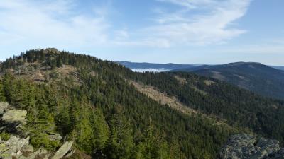 Mountain view top view 4k wallpaper