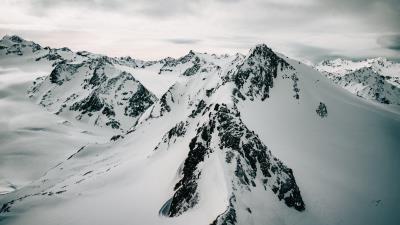 Mountains snow snowy img 4k wallpaper