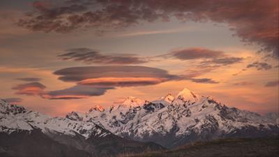 Mountains snow snowy pc 4k wallpaper