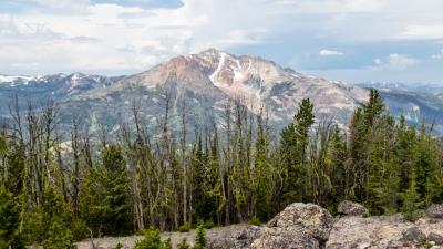 Mountains stones rocks 4k wallpaper