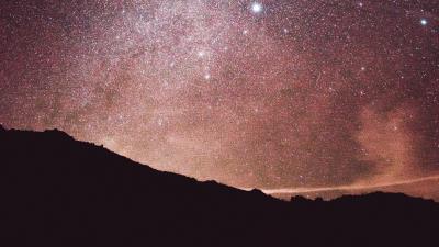 Nebula starry sky stars image 4k wallpaper