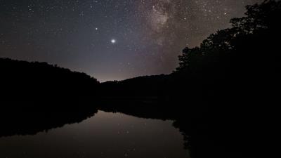 Nebula starry sky stars 4k wallpaper