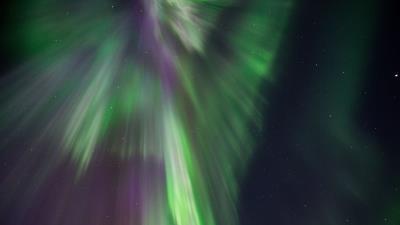 Northern lights aurora starry sky image 4k wallpaper