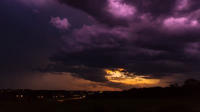 Overcast cloudy clouds 4k wallpaper