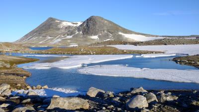 Peaks rocks stones 4k wallpaper