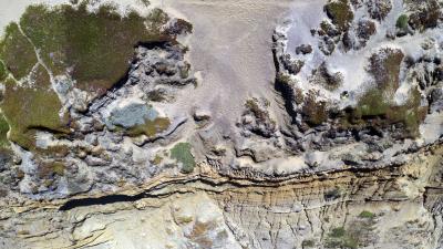 Relief rocks stone 4k wallpaper